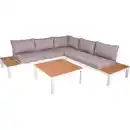 Bild 1 von Garden Pleasure Lounge-Set Valentina 4-teilig Nonwood Weiß