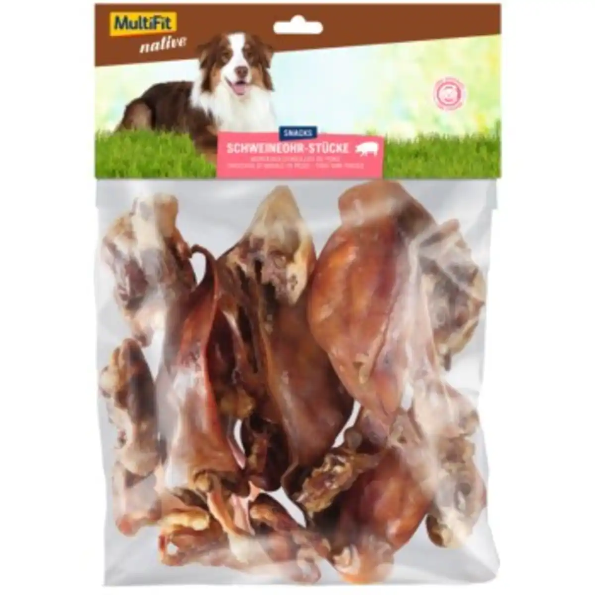 Bild 1 von MultiFit native Schweineohrstücke 500g
