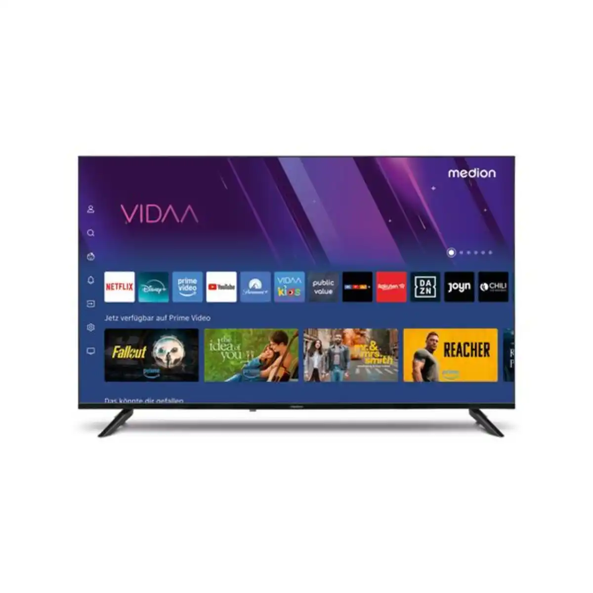 Bild 1 von Medion 138,8 cm (55“) Qled Smart TV X15535 (Md33101) – Energieeffizienzklasse E