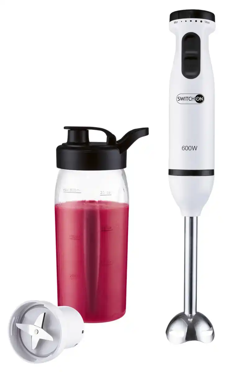 Bild 1 von SWITCH ON® Stabmixer mit Smoothie-Mixer »SOSSM 600 A2«