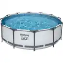Bild 1 von Bestway Stahlrahmen-Pool Set Steel Pro Max Frame Ø 366 cm x 100 cm Rund