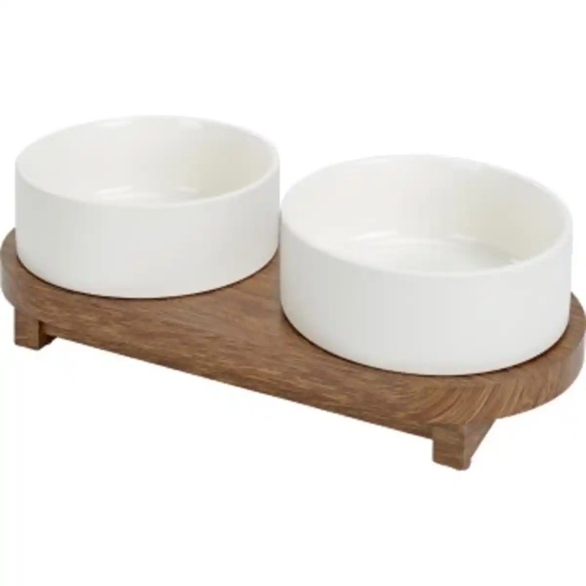 Bild 1 von more Lifestyle MORE Keramik Doppelnapfständer Premier weiß