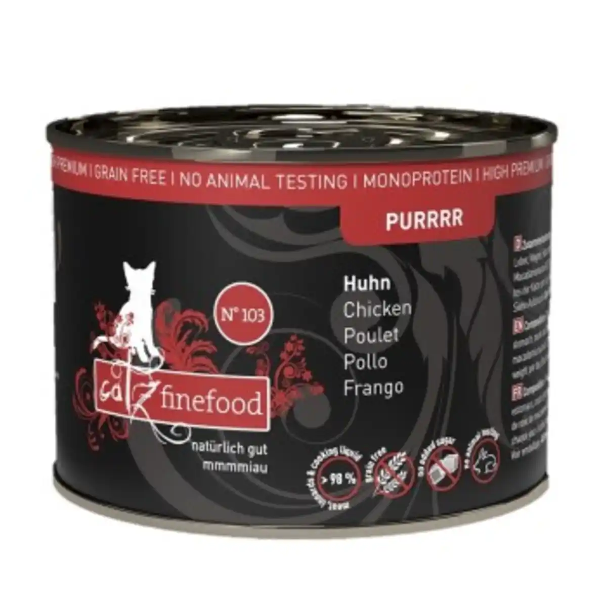 Bild 1 von Catz finefood Nassfutter Katze Purrrr Adult No. 103 Huhn 12x200 g