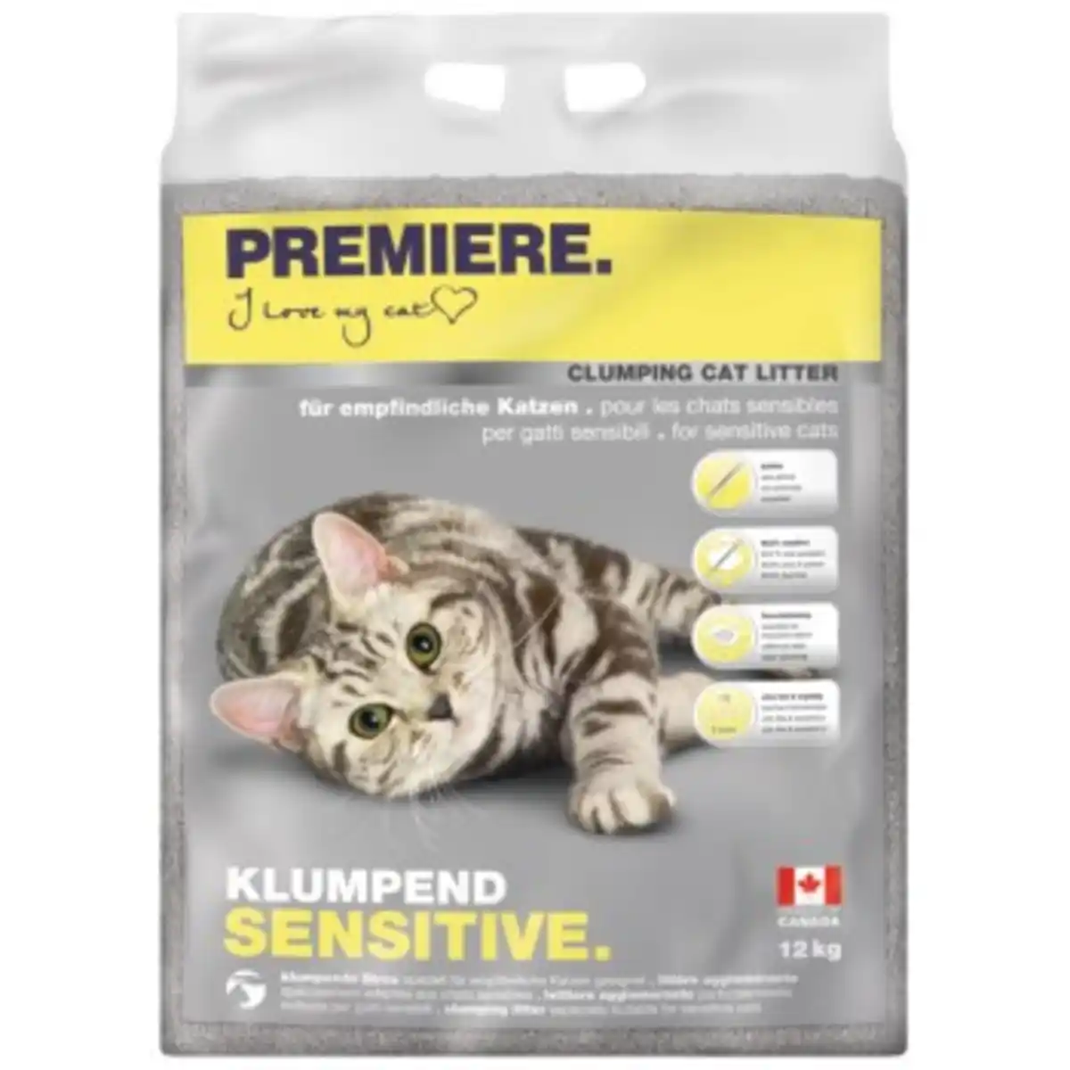 Bild 1 von PREMIERE Sensitive Klumpstreu 12 kg