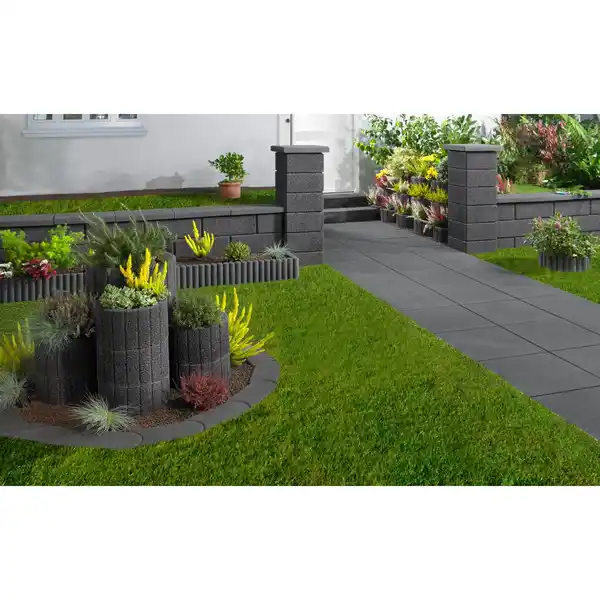 Bild 2 von Kann Mähkante "Mini" Anthrazit 24 cm x 10 cm x 4,5 cm