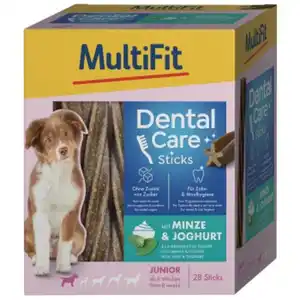 MultiFit Mint DentalCare sticks Junior Multipack 28 Stück