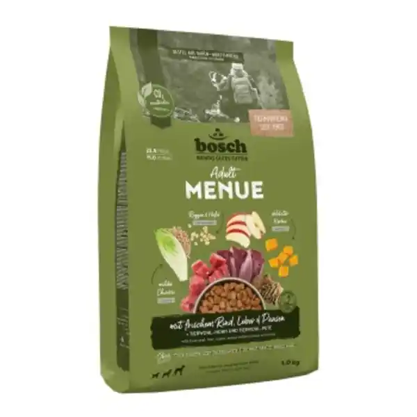Bild 1 von bosch HPC Trockenfutter Hund Adult Menue Rind 1 kg