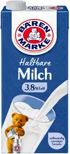 BÄRENMARKE Haltbare Milch, 3,8 % Fett, 1-l-Packg.