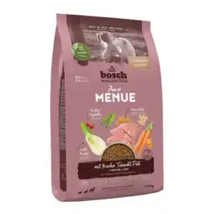 bosch HPC Trockenfutter Hund Junior Menue Tierwohl-Pute 1 kg