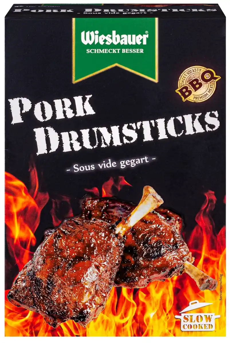 Bild 1 von WIESBAUER Pork Drumsticks, 640-g-Packg.