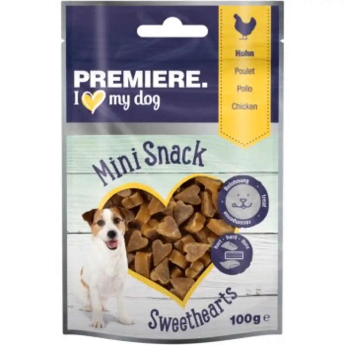 Bild 1 von PREMIERE Trainingssnack Chicken Mini 6x100 g