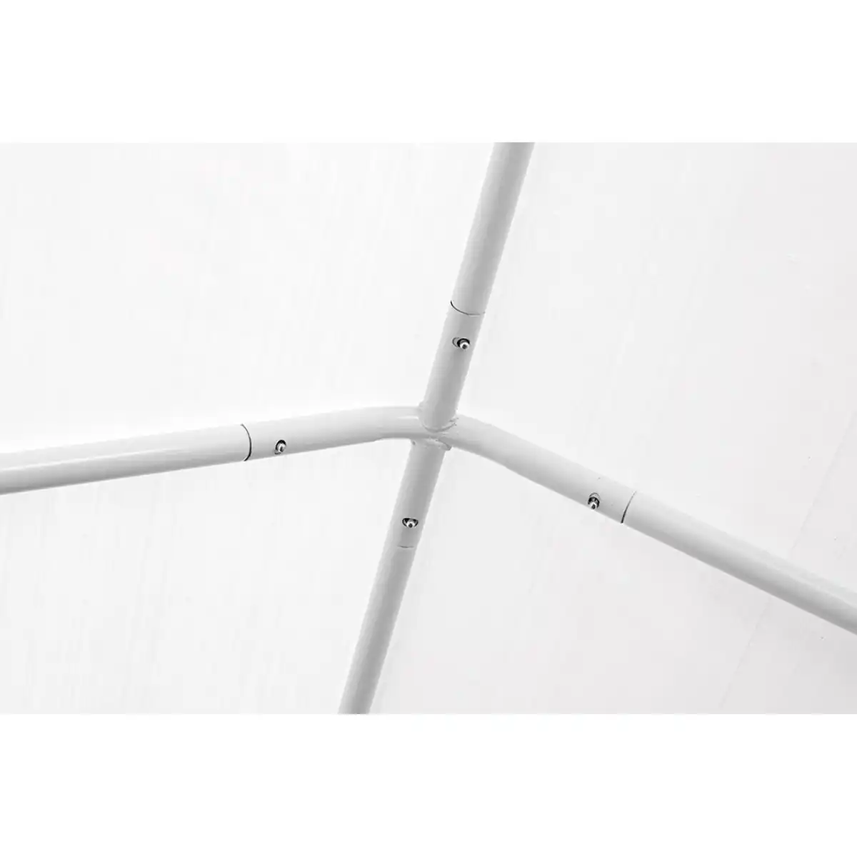 Bild 3 von Partyzelt (Carport) inklusive aller Seitenteile Weiß 4 x 8 m