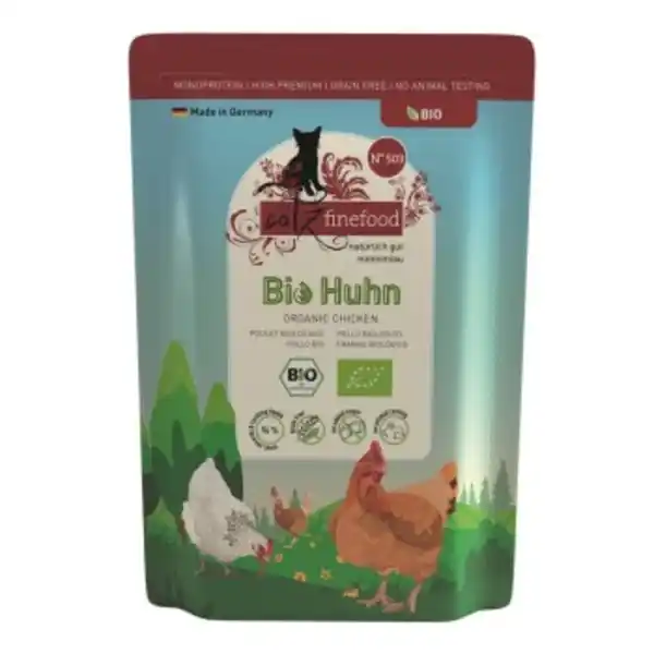 Bild 1 von Catz finefood Nassfutter Katze Bio Adult No. 503 Huhn 12x85 g