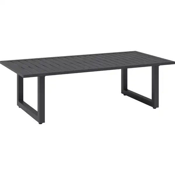 Bild 2 von Lounge-Gruppe Springtown 4-teilig Aluminium Schwarz-Dunkelgrau