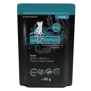 Catz finefood Nassfutter Katze Purrrr Adult No. 113 Schaf 16x85 g