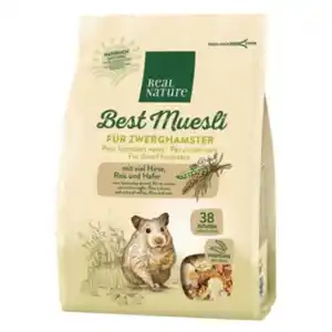 REAL NATURE „Best Muesli“ für Zwerghamster 500g