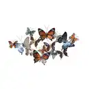Bild 1 von möbel direkt online Wanddekoration Butterfly