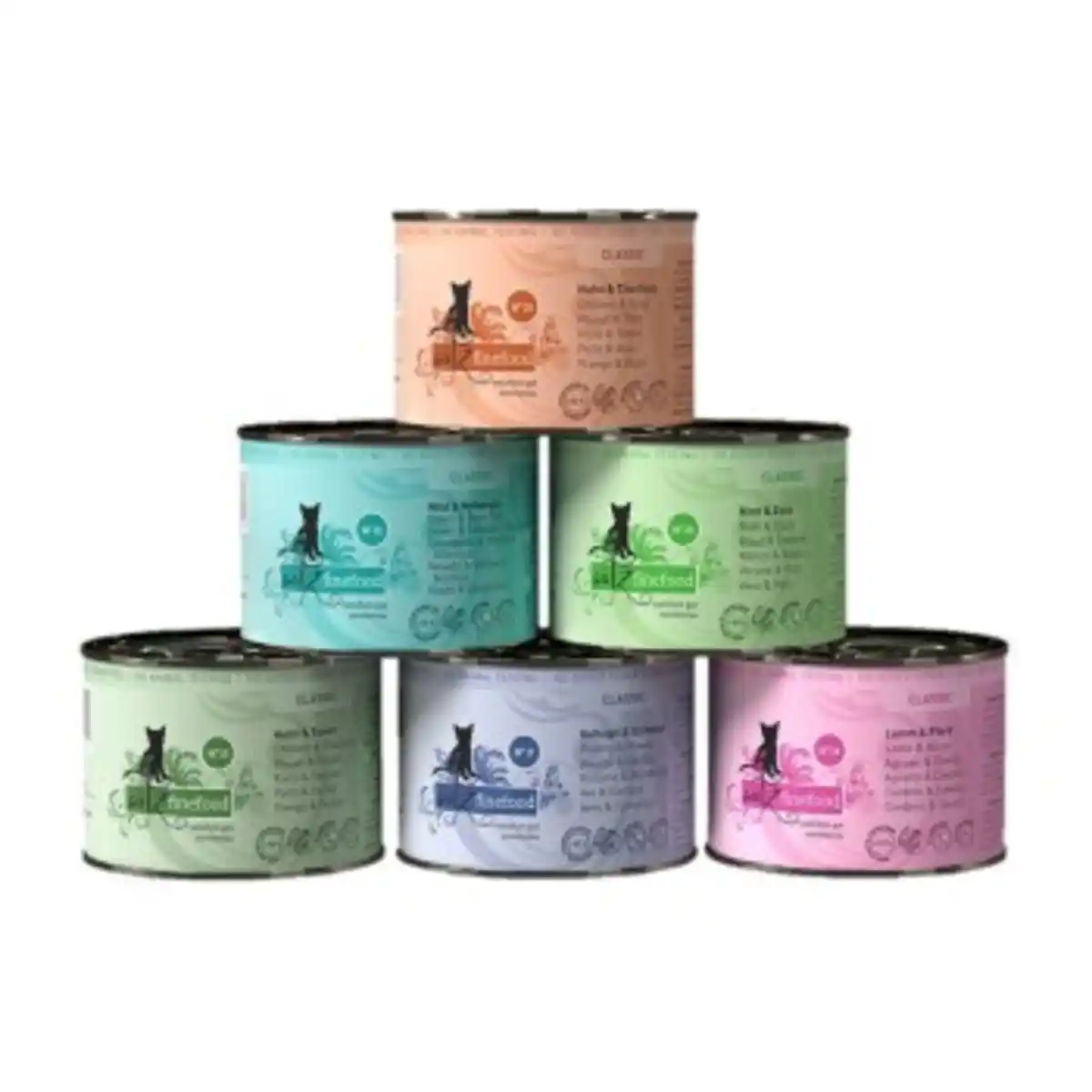 Bild 1 von Catz finefood Nassfutter Katze Classic Adult 6x200 g Multipack 2