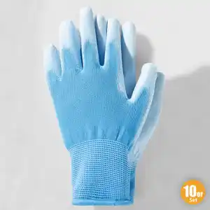 Kraft Werkzeuge Multifunktionshandschuhe, Größe 9 - Blau, 10-Paar