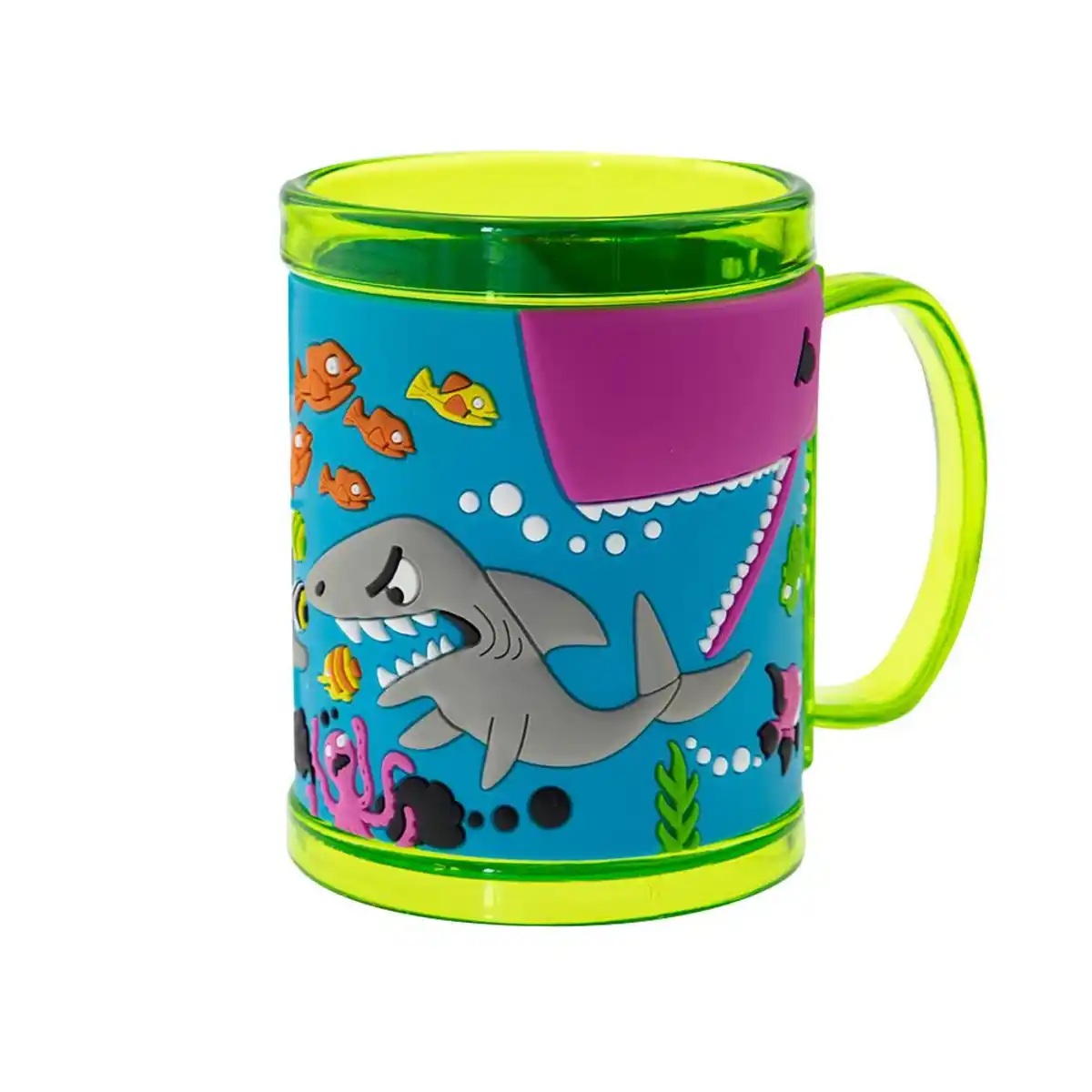 Bild 1 von H&H Namensbecher Haie, 1 Stk