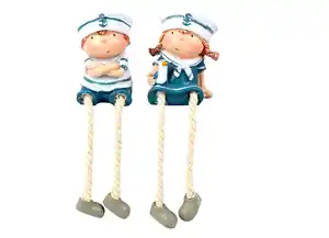 Maritime Deko-Figur aus Polyresin