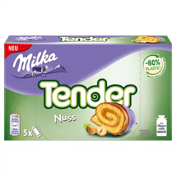 Bild 1 von MILKA Tender Mix 185 g, Nuss