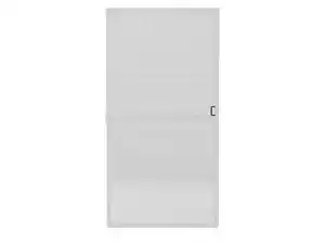 Alu-Türbausatz "Compact" flächenbündig für Türen ca. 100 x 210 cm weiß