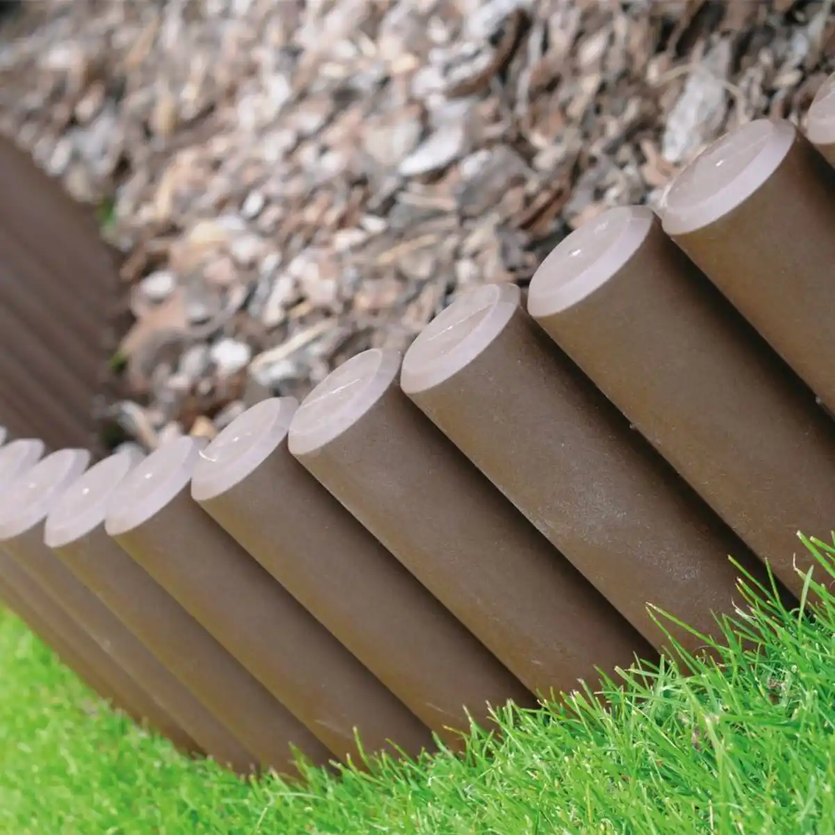 Bild 1 von Gartenpalisade 2,2m Braun