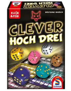 Schmidt Spiele - Clever hoch Drei, 1 Stk
