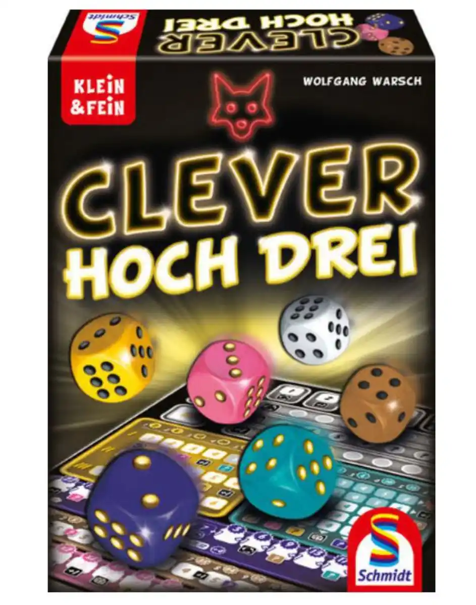 Bild 1 von Schmidt Spiele - Clever hoch Drei, 1 Stk