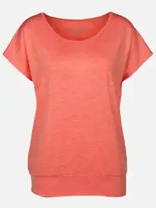 Damen Oversized Sportshirt Orange