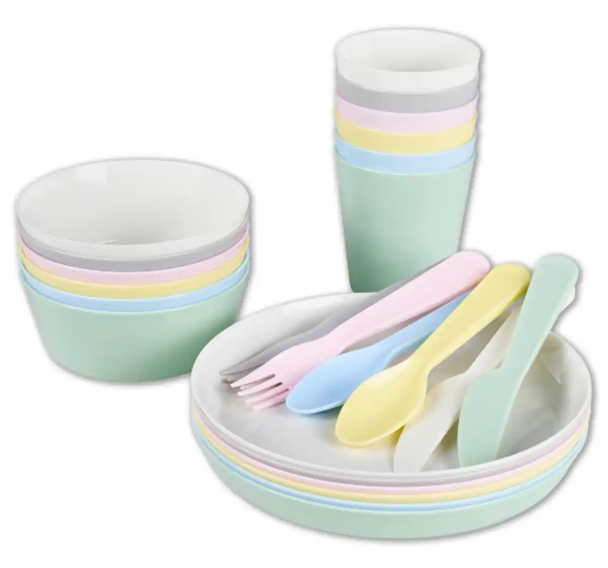 Bild 1 von HEDURA Kinder-Essgeschirr aus Kunststoff*