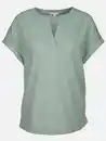 Bild 1 von Damen Blusenshirt mit Karos Grün