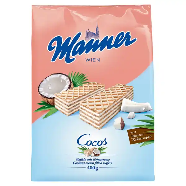 Bild 1 von MANNER Schnitten im Beutel 400 g, Kokos