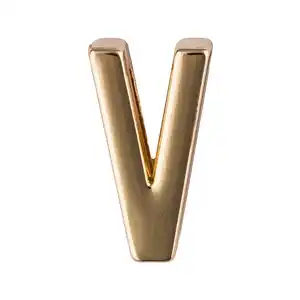 OHLALA! Golden Letter V für Personalize Cover&Sleeve, 1 Stk