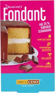 DECOCINO Fondant mit Vollmilchschokolade, 1 Stk