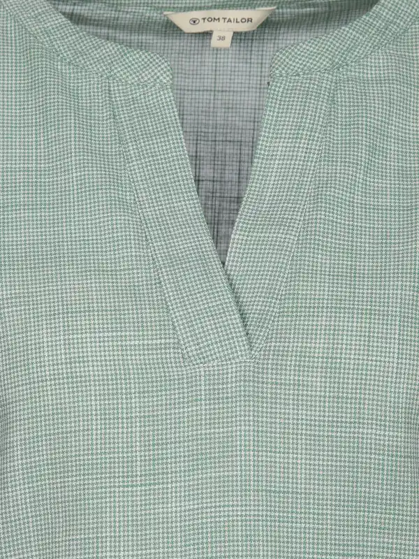 Bild 3 von Damen Blusenshirt mit Karos Grün