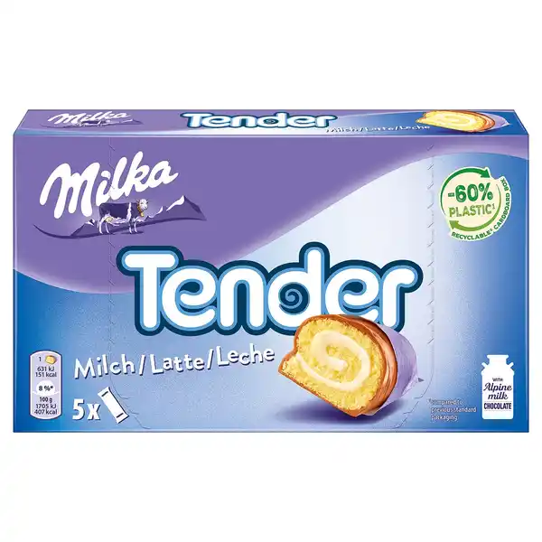 Bild 1 von MILKA Tender Mix 185 g, Milch