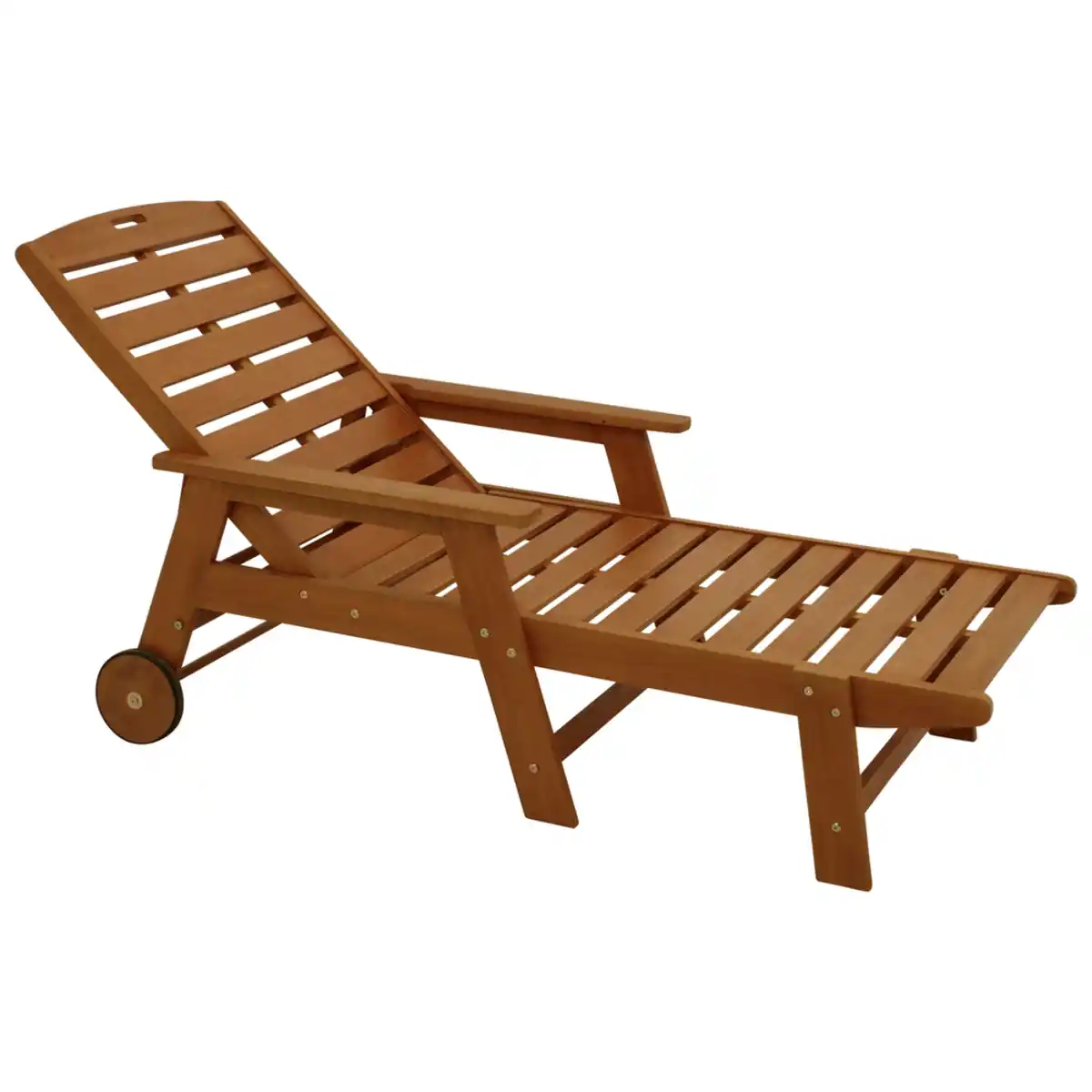 Bild 1 von Rollenliege aus Eukalyptusholz geölt