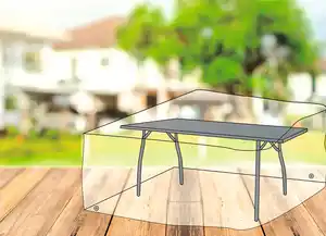 Abdeckhaube für Tisch eckig 150x100x75cm