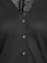 Bild 3 von Damen Cardigan mit V-Ausschnitt Schwarz