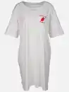 Bild 1 von Damen Oversize Nachthemd Weiß