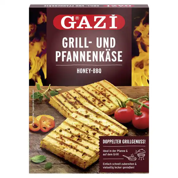 Bild 1 von GAZI Grill- & Pfannenkäse 200 g, BBQ