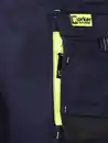 Bild 3 von Herren Arbeitsshorts mit Neondetails Blau