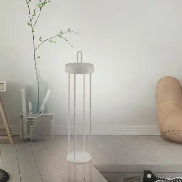 Bild 3 von Akku Tischleuchte ANSELM, 1x LED-Board/1,50Watt/2700Kelvin, IP44, Greige