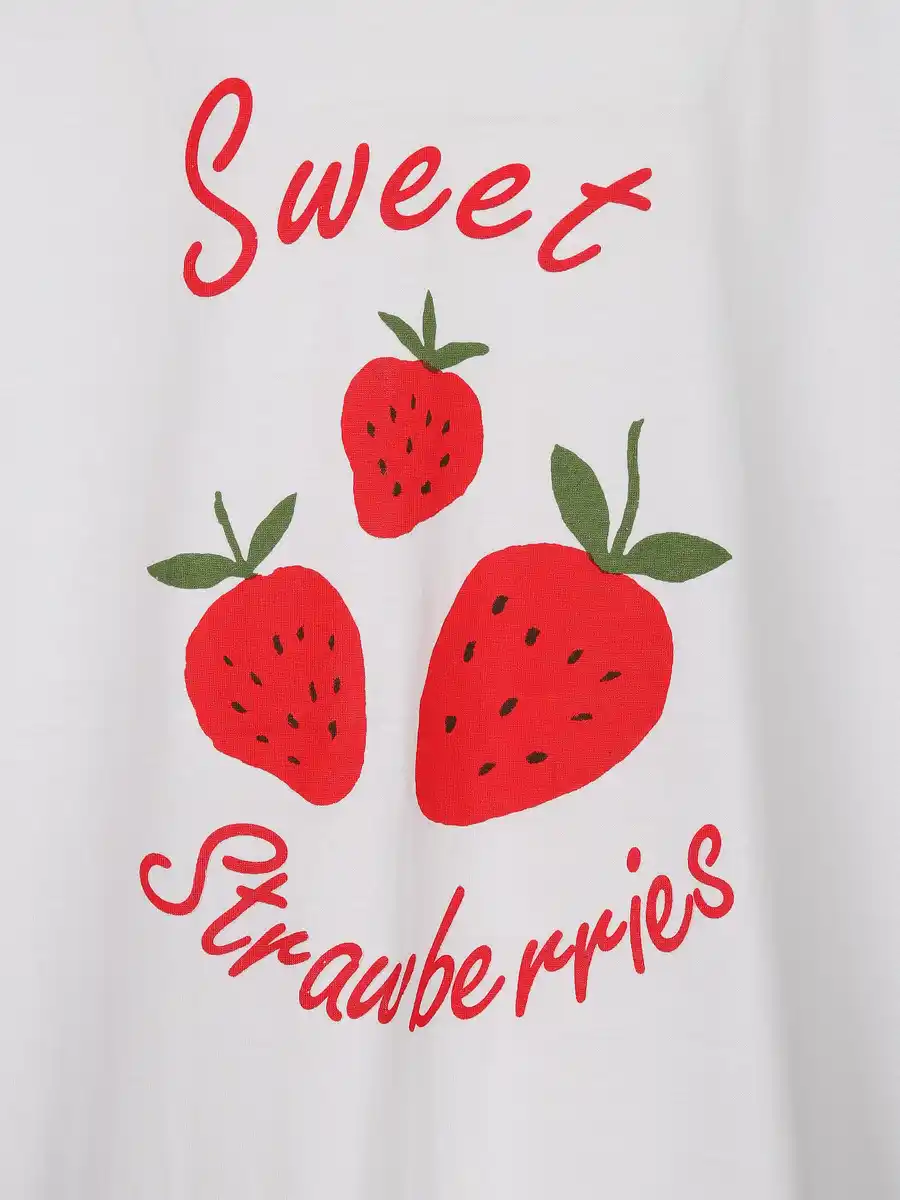 Bild 3 von Damen Oversize Nachthemd Weiß