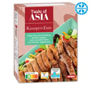 TASTE OF ASIA Knusper-Ente auf Gemüsebett*