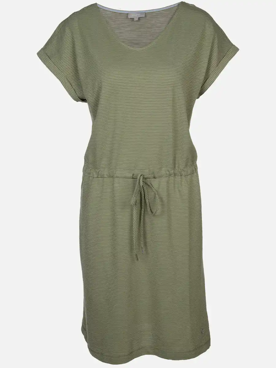 Bild 1 von Damen Jerseykleid mit Bindeband Salbei