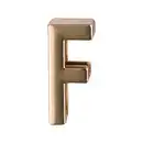 Bild 1 von OHLALA! Golden Letter F für Personalize Cover&Sleeve, 1 Stk