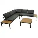 Bild 1 von Lounge-Set 2-teilig mit Ecksofa und Tisch Akazie